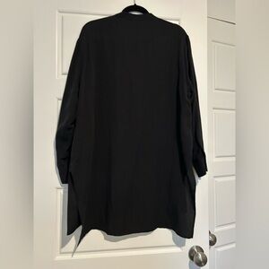 Zara black v neck tunic
